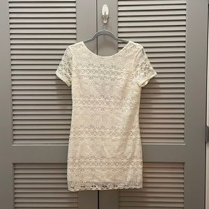 Never worn white lace dress!